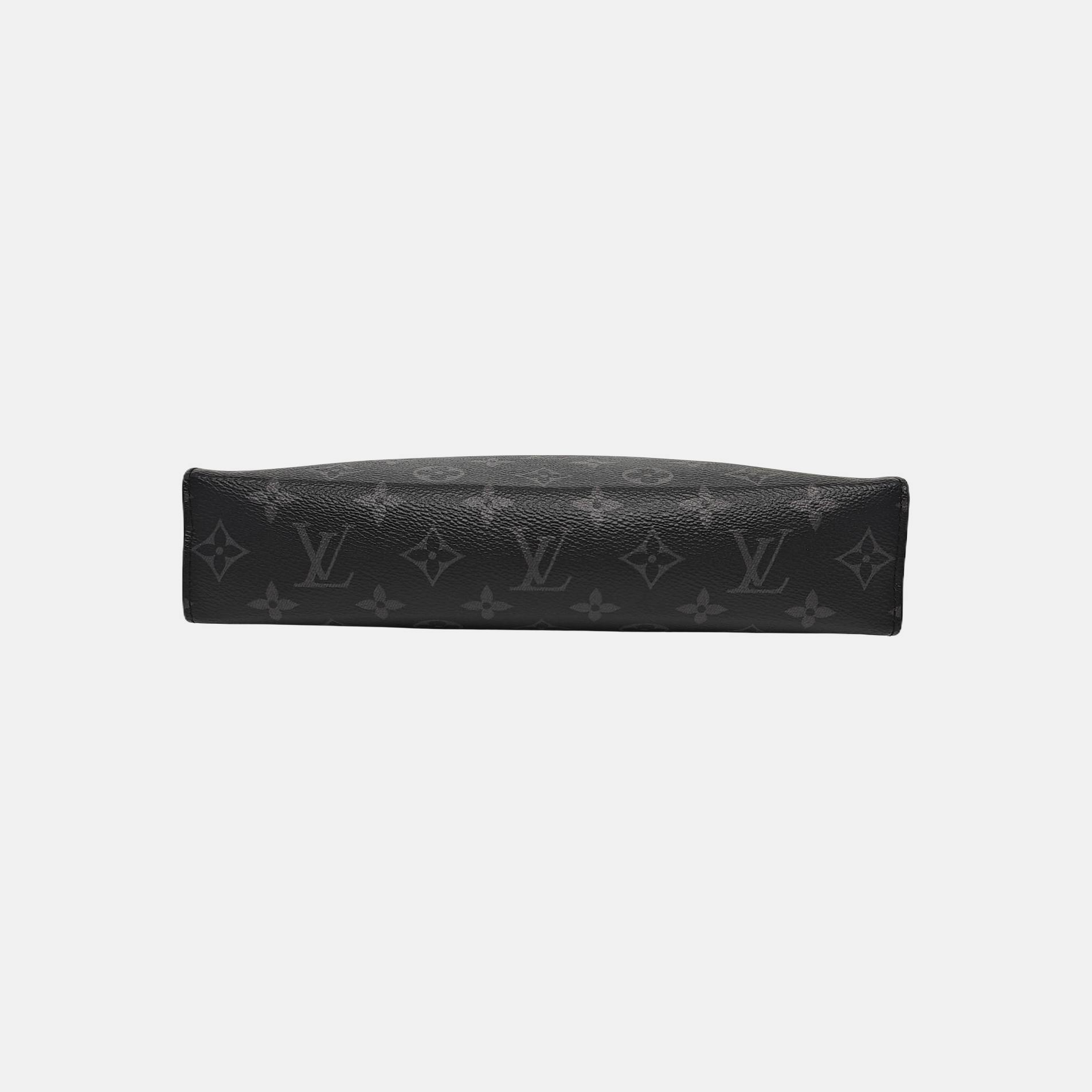 Pochette Voyag MM Monogram Coated Canvas Black