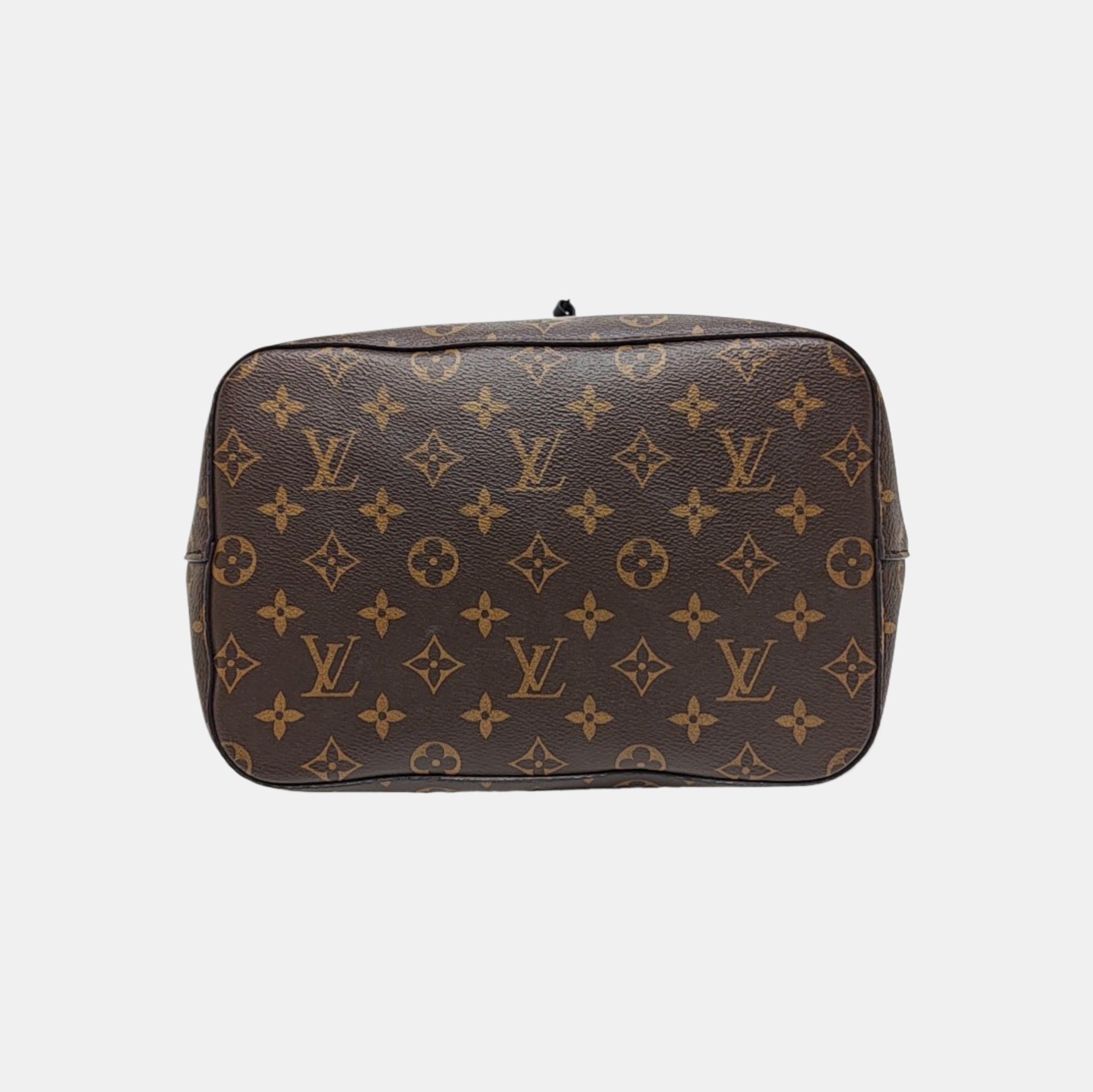 NÉONOÉ MM Monogram Coated Canvas Brown