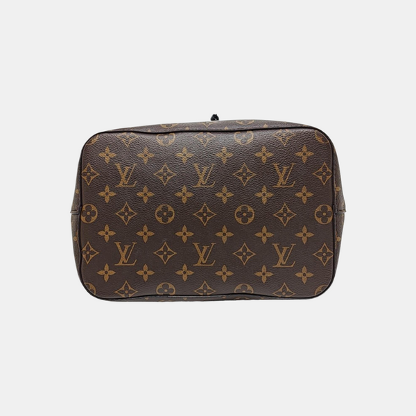 NÉONOÉ MM Monogram Coated Canvas Brown