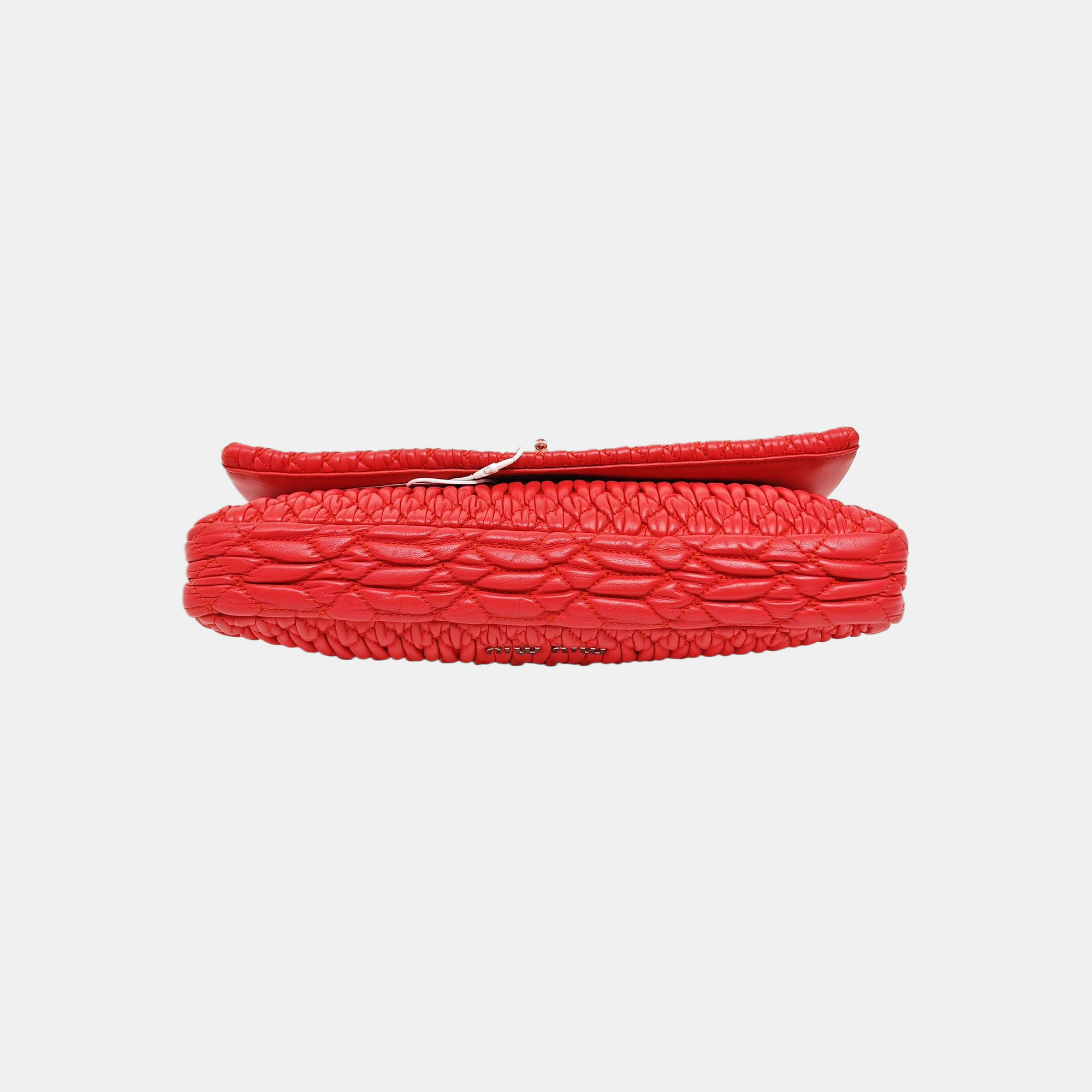 Crystal Quilted Lambskin Red