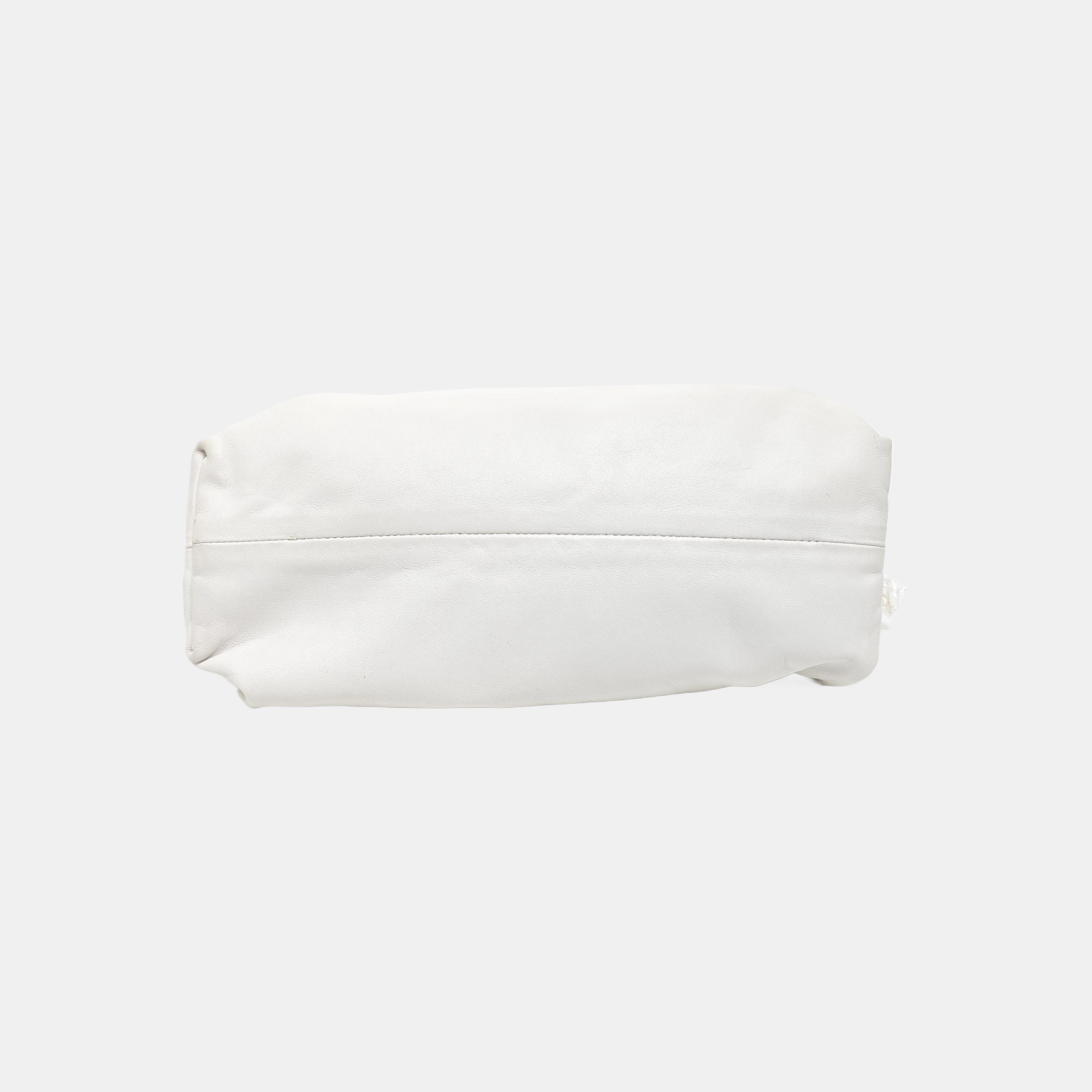 The Pouch Mini Calfskin White