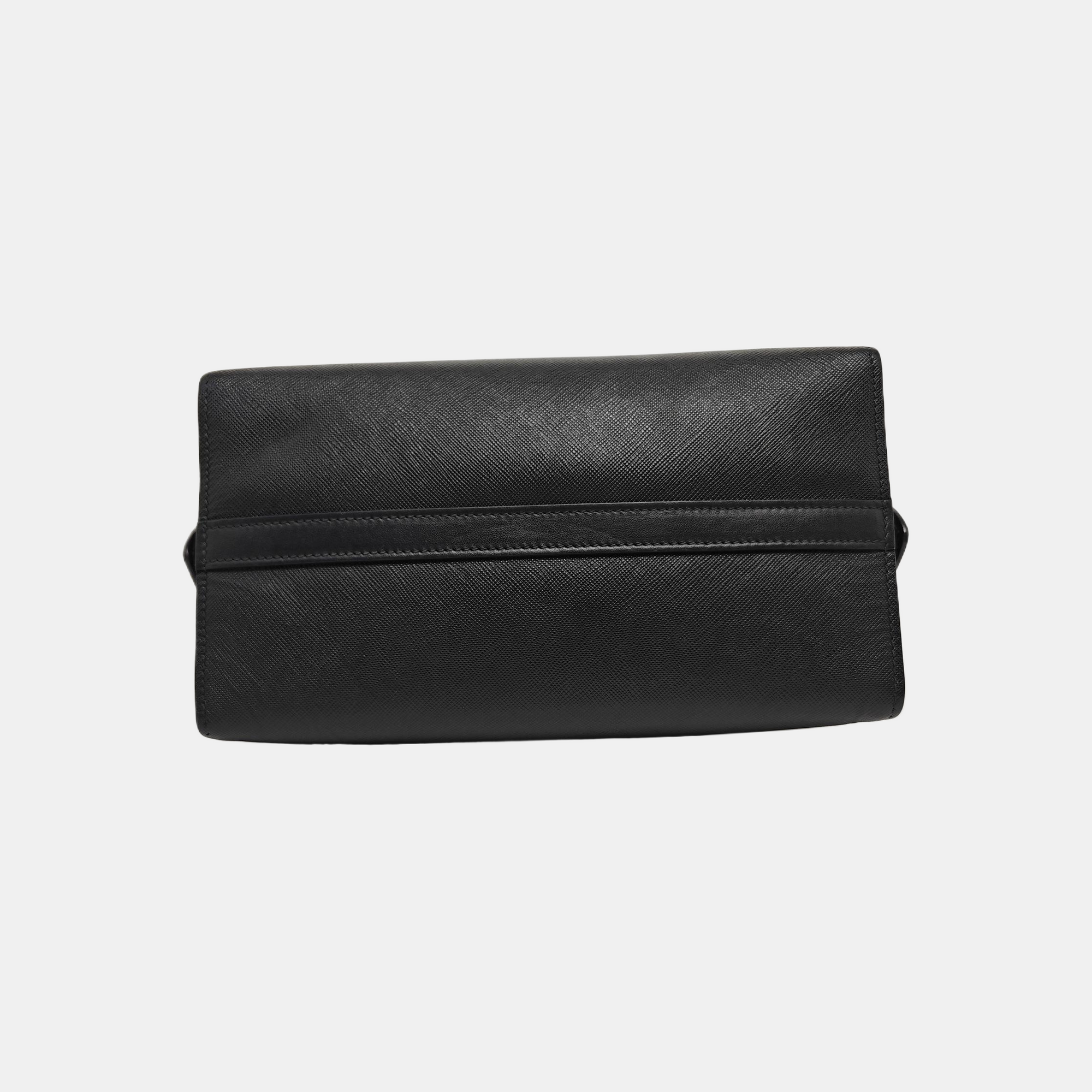 Esplanade Saffiano Calfskin Black