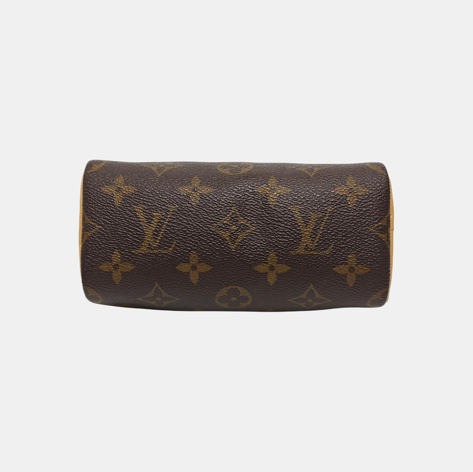 SPEEDY Nano Monogram Coated Canvas Brown