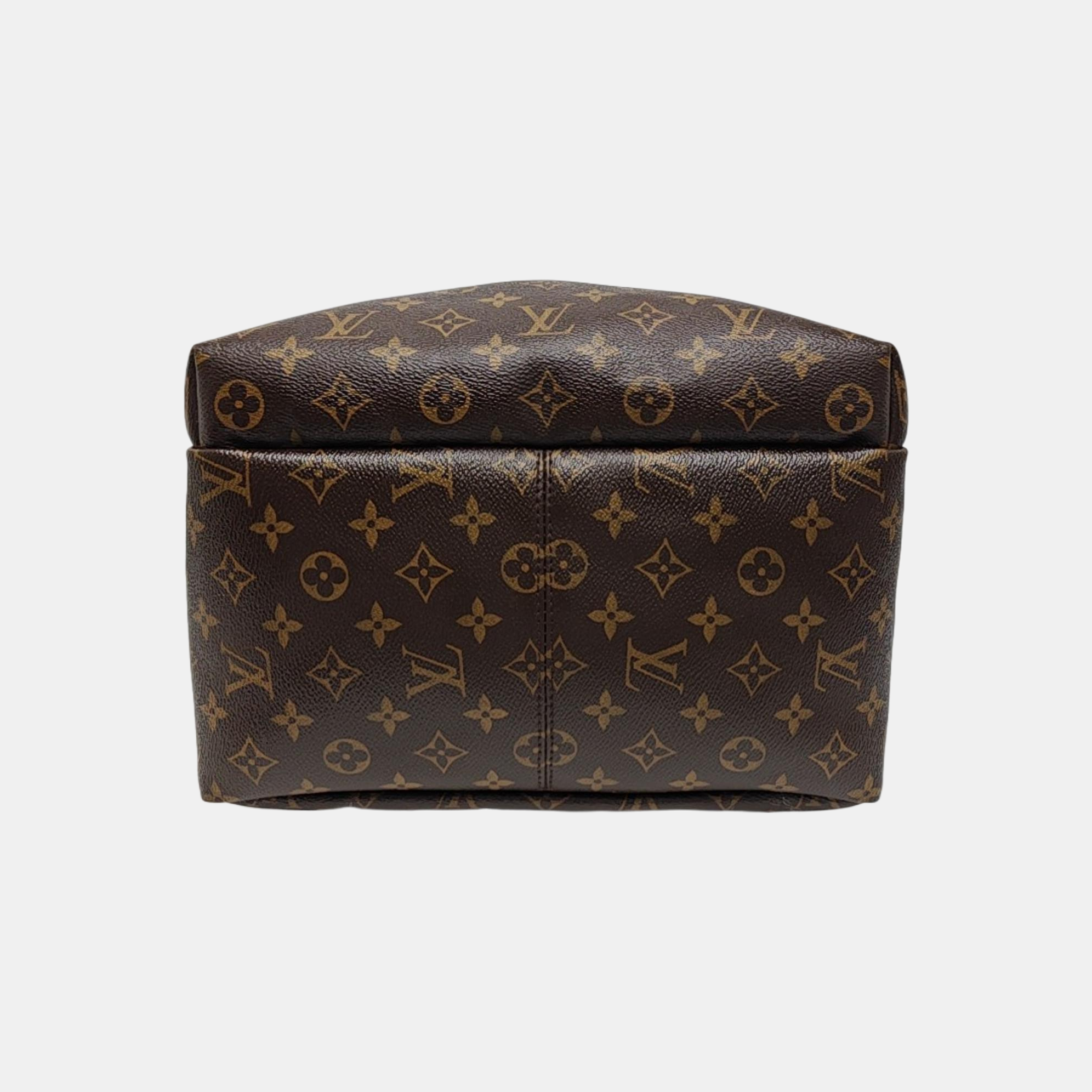 JOSH Monogram Coated Canvas Brown