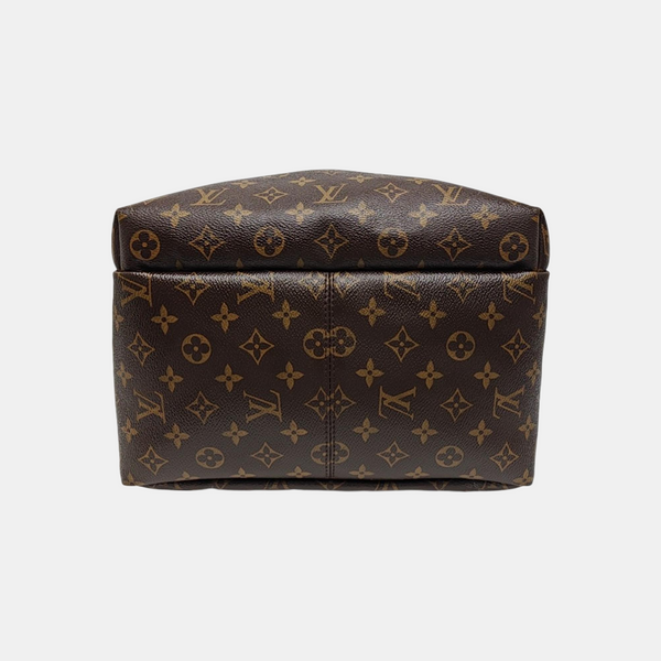 JOSH Monogram Coated Canvas Brown