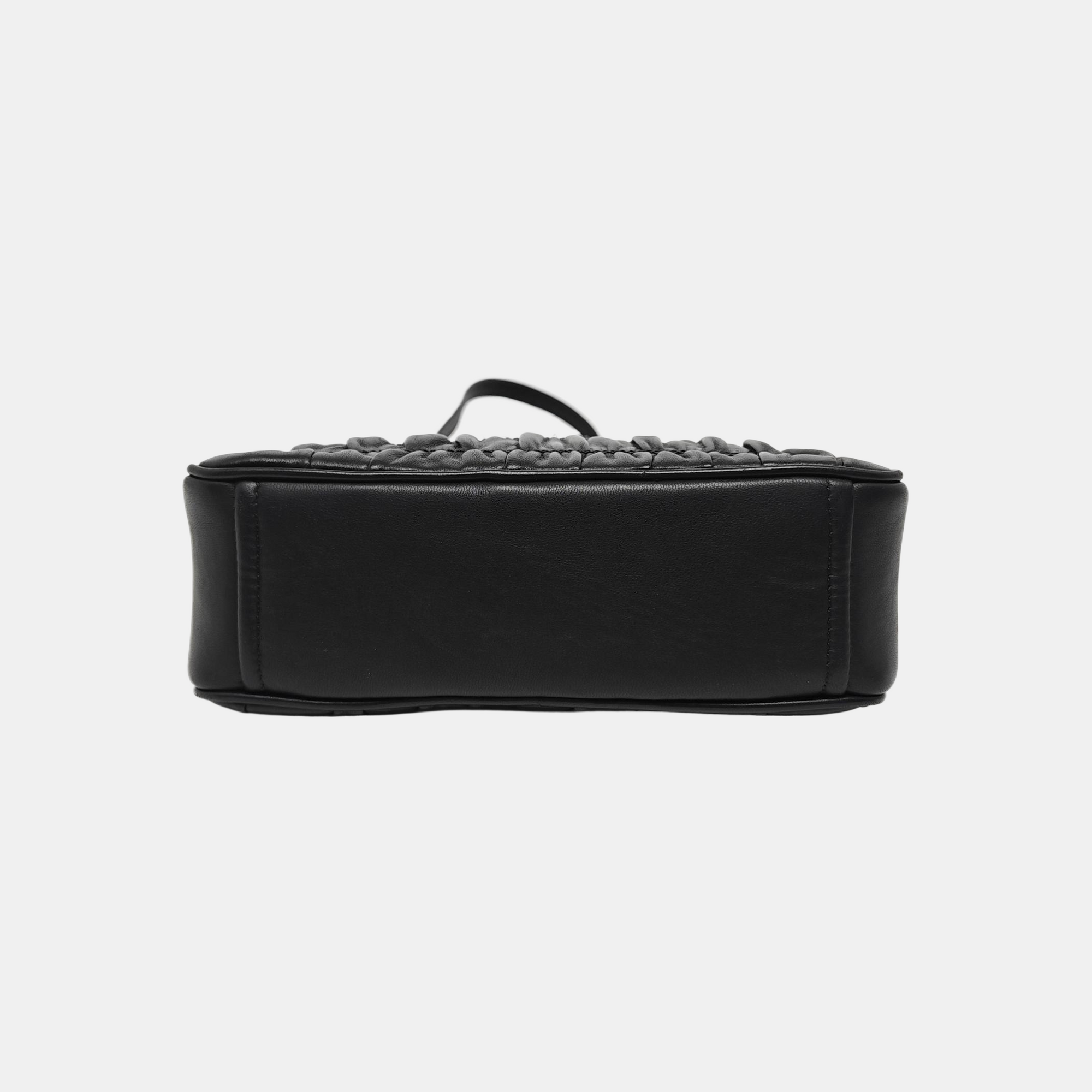 Gaufre Quilted Lambskin Black