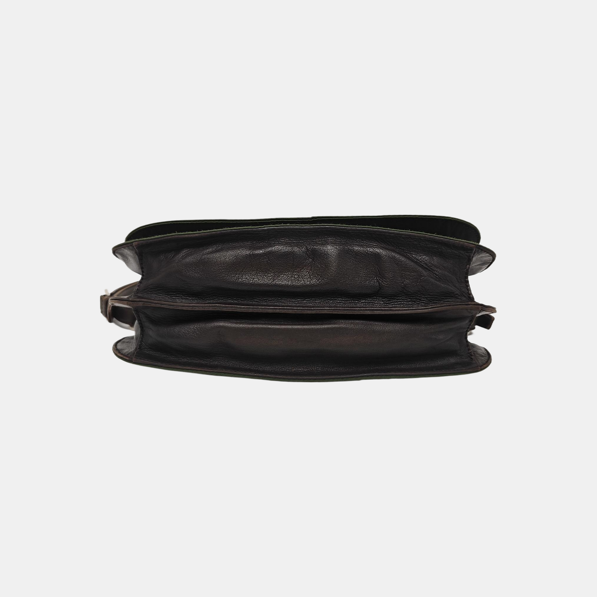 Nylon Shoulder Bag Green