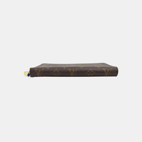 ZIPPY Monogram Coated Canvas Brown Wallet