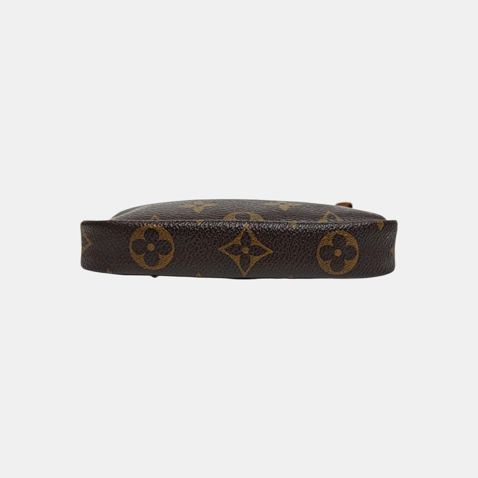 ACCESSOIRES Mini Monogram Coated Canvas Brown