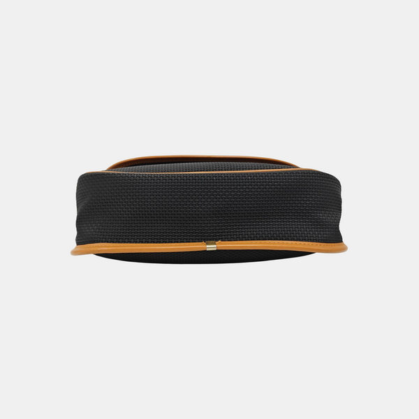 Fabric Shoulder Bag Black