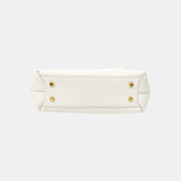 Arco Small Calfskin White