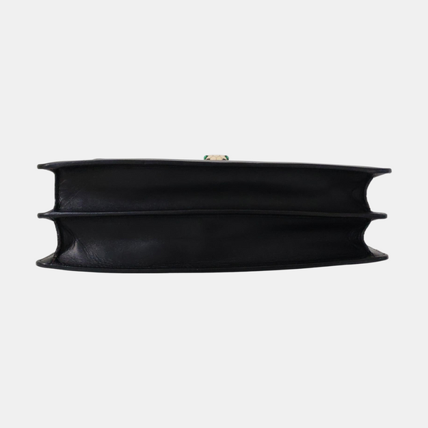 SERPENTI FOREVER Medium Quilted Calfskin Black