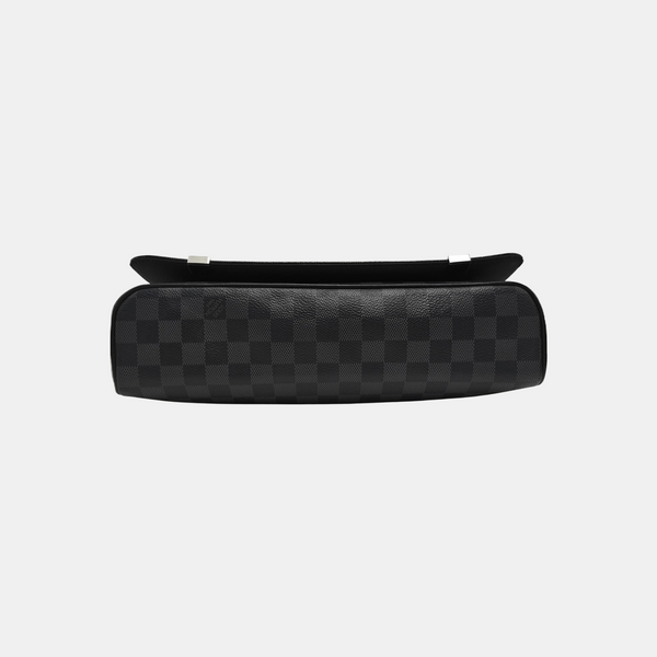 DISTRICT MM Damier Graphite Coated Canvas Gray
