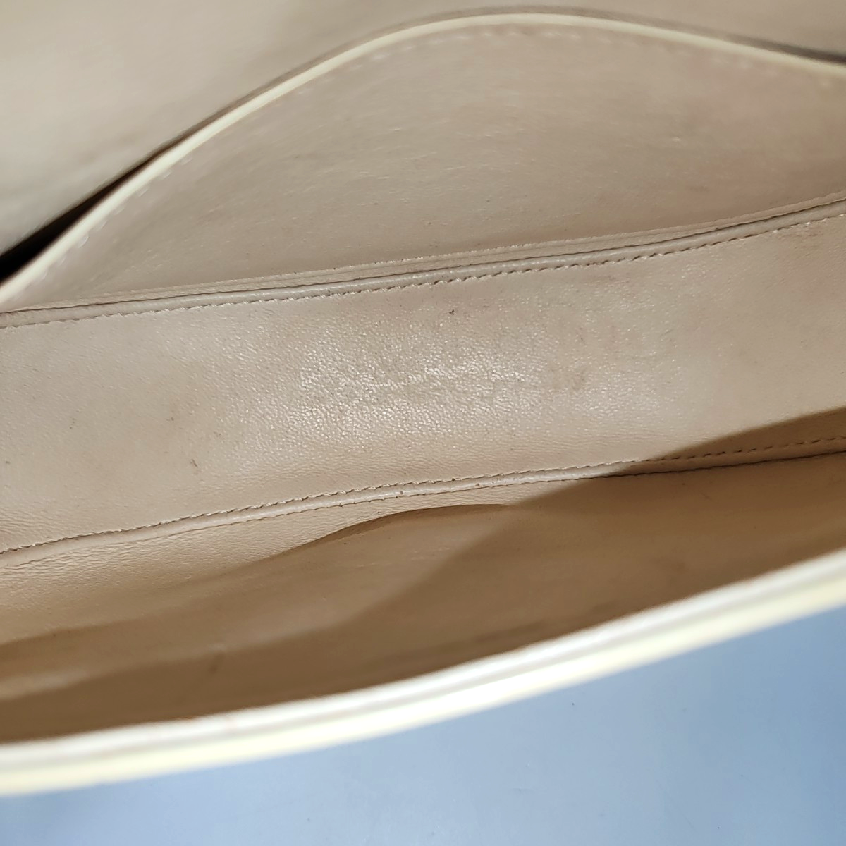 CRÉCY Small Calfskin White