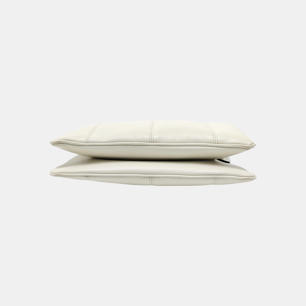 Calfskin Shoulder Bag White