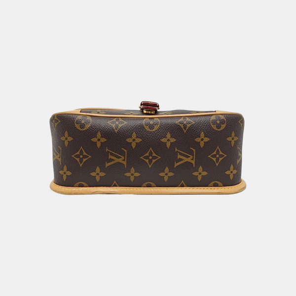 DIANE Monogram Coated Canvas Brown