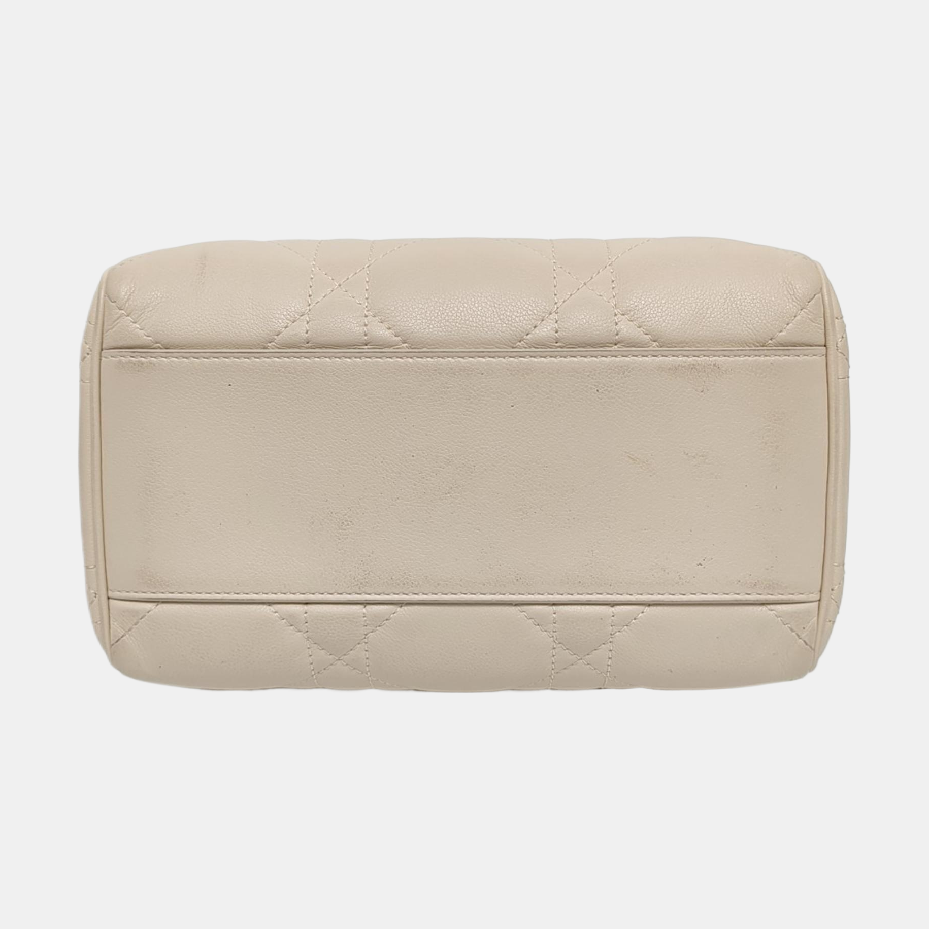 Cannage Calfskin White