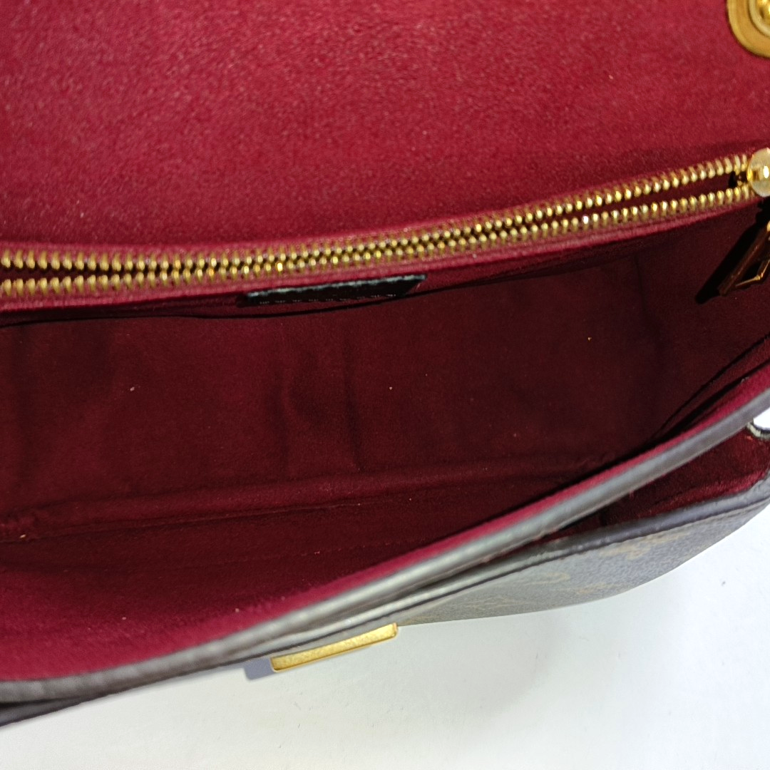 PASSY Monogram Coated Canvas Brown