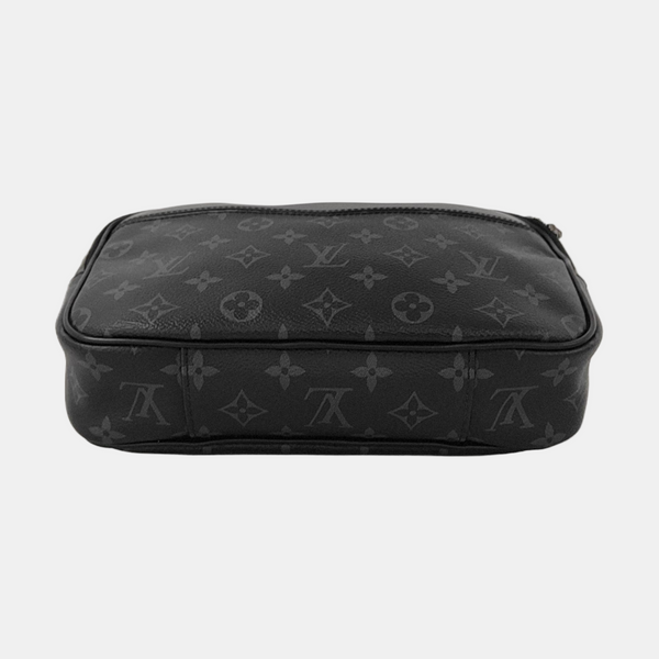 EXPLORER Monogram Coated Canvas Black