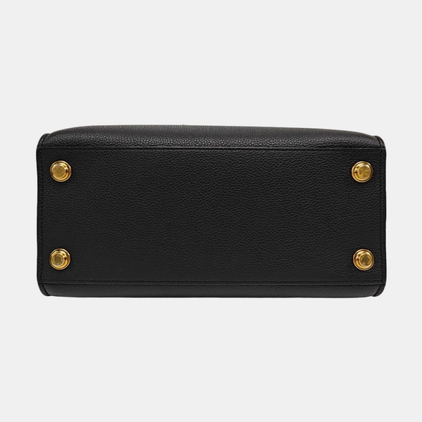 CITY STEAMER PM Calfskin Black