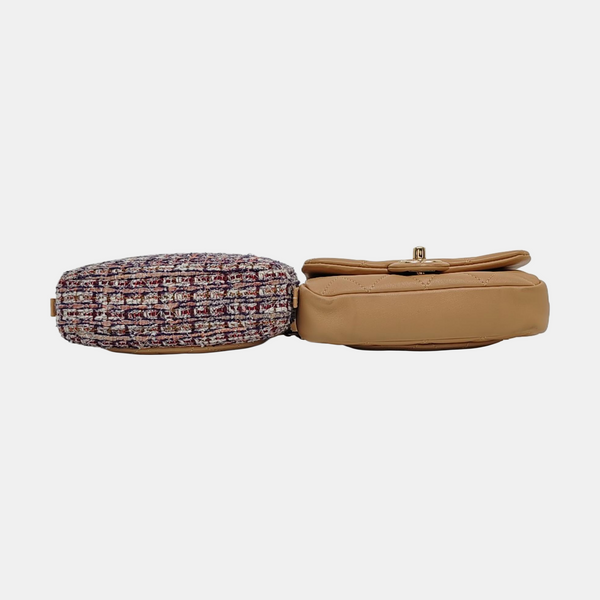 Quilted Lambskin Belt Bag Multicolor