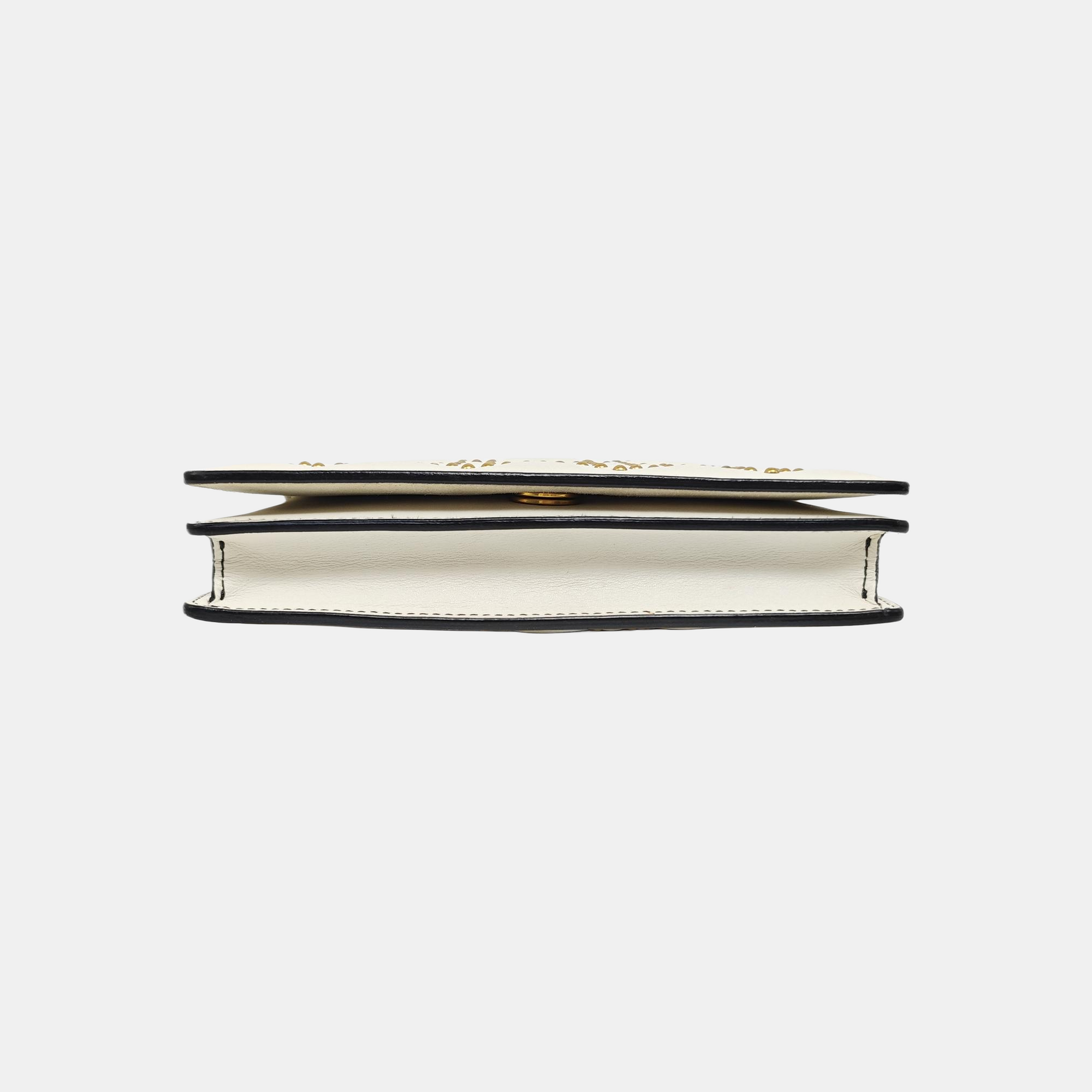 Calfskin Shoulder Bag White