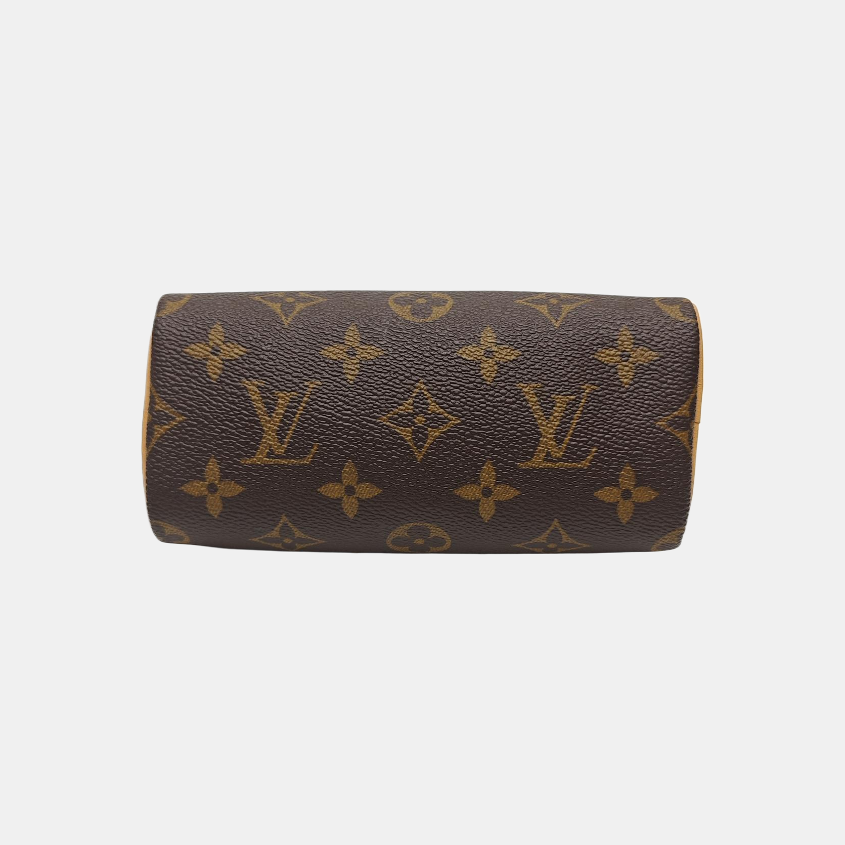 SPEEDY Nano Monogram Coated Canvas Brown