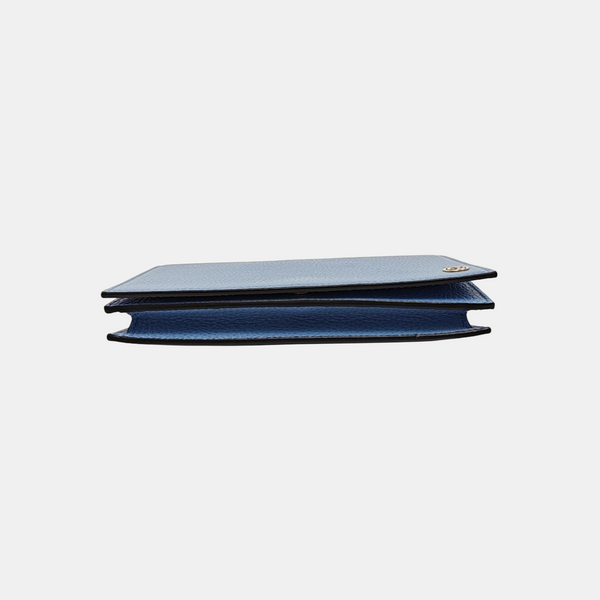 GG Marmont Super Mini Calfskin Blue