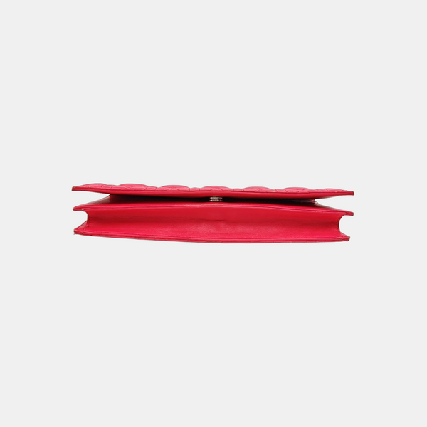 Lady Dior Medium Cannage Calfskin Pink