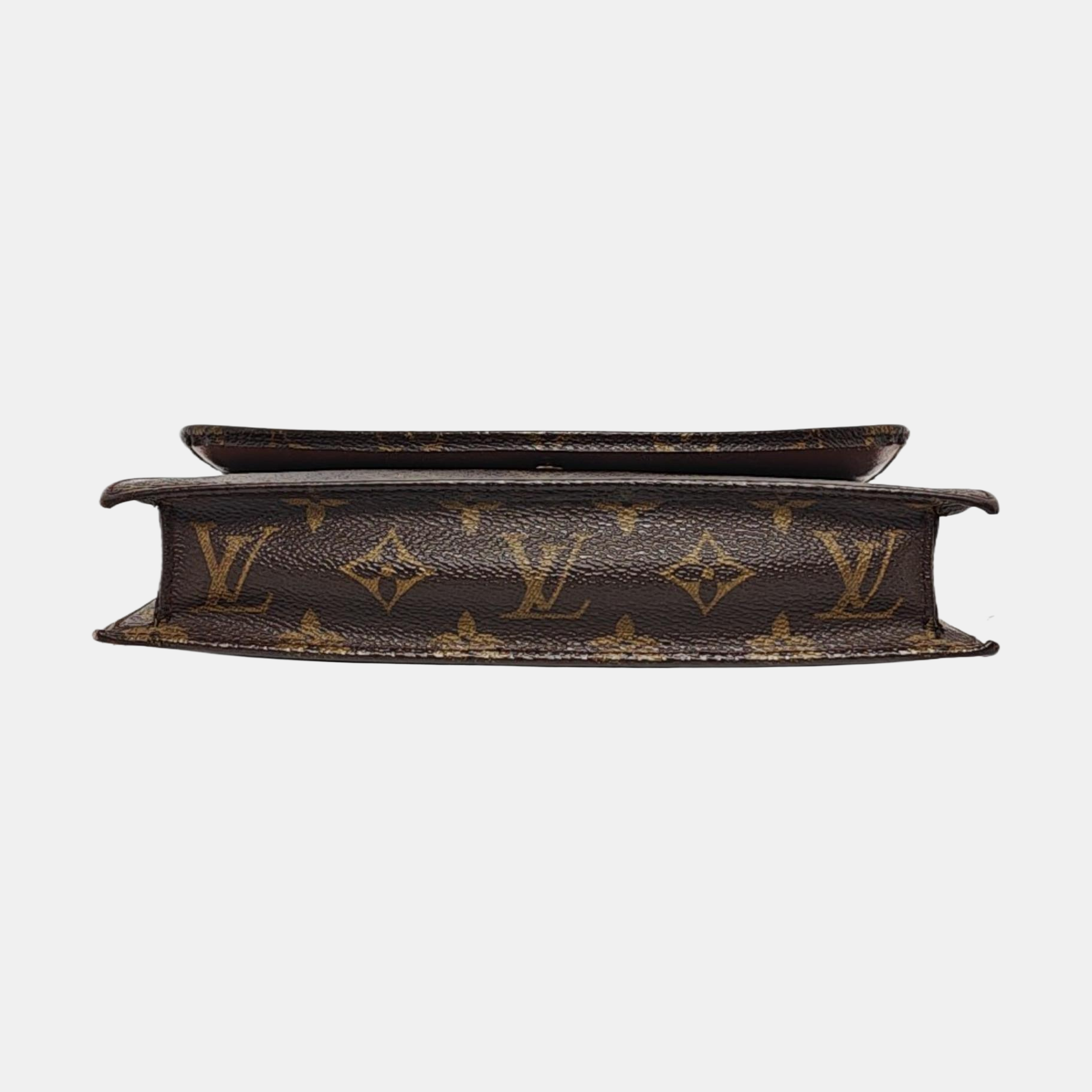 POCHETTE RABAT Monogram Coated Canvas Brown