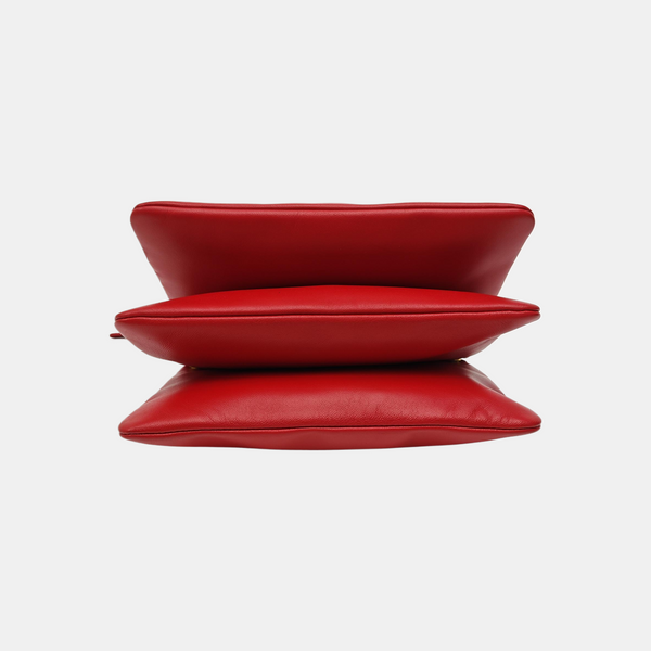 TRIO Small Calfskin Red