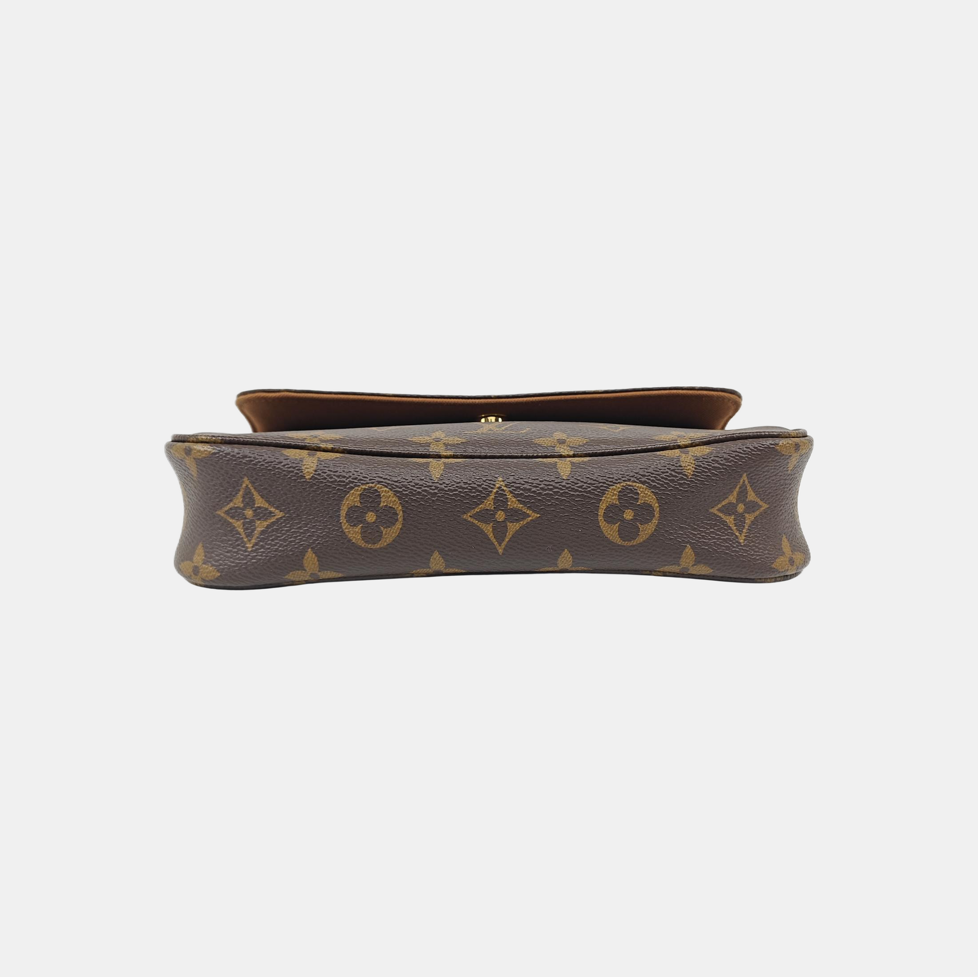 IVY Monogram Coated Canvas Brown