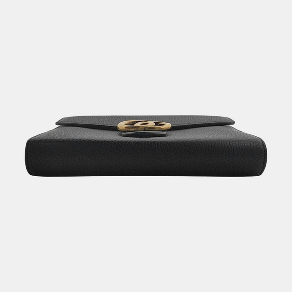 Authenticated pre-owned  GG Marmont Mini Calfskin Black - Crossbody Bag at Looply