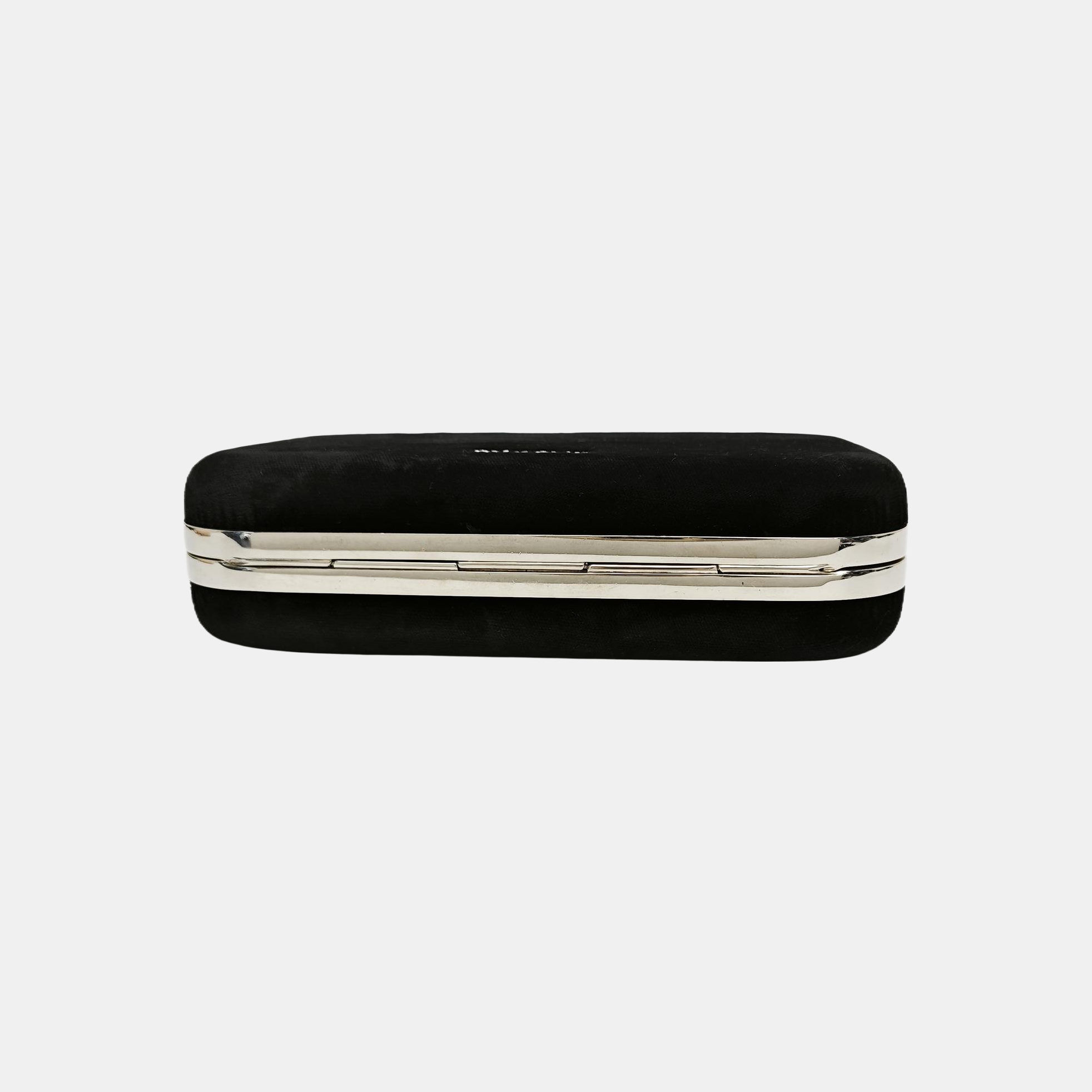 Matelassé Suede Black