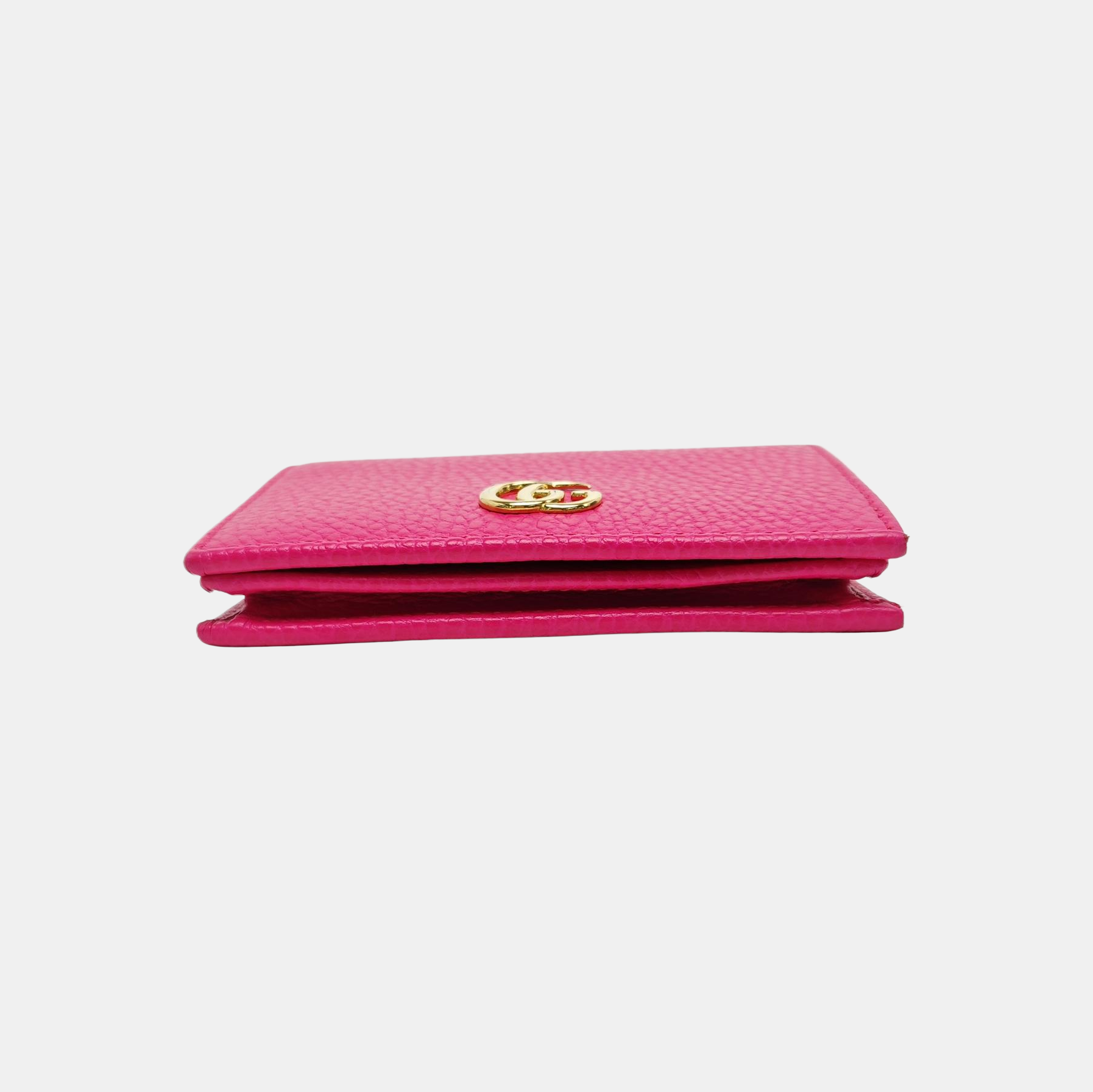 GG Marmont Mini Calfskin Purple Wallet