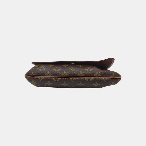 MUSETTE TANGO Monogram Coated Canvas Brown