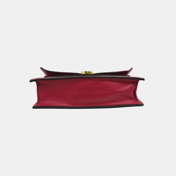 FLORE Monogram Coated Canvas Brown