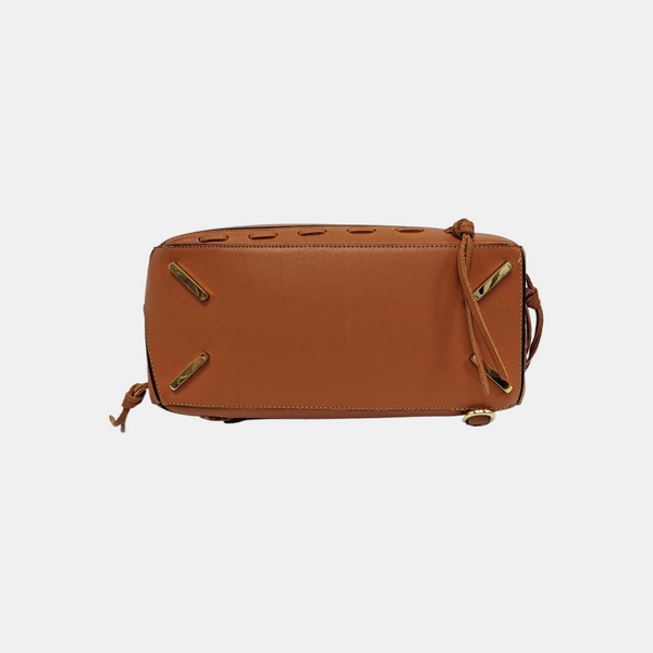 Puzzle Medium Quilted Calfskin Brown