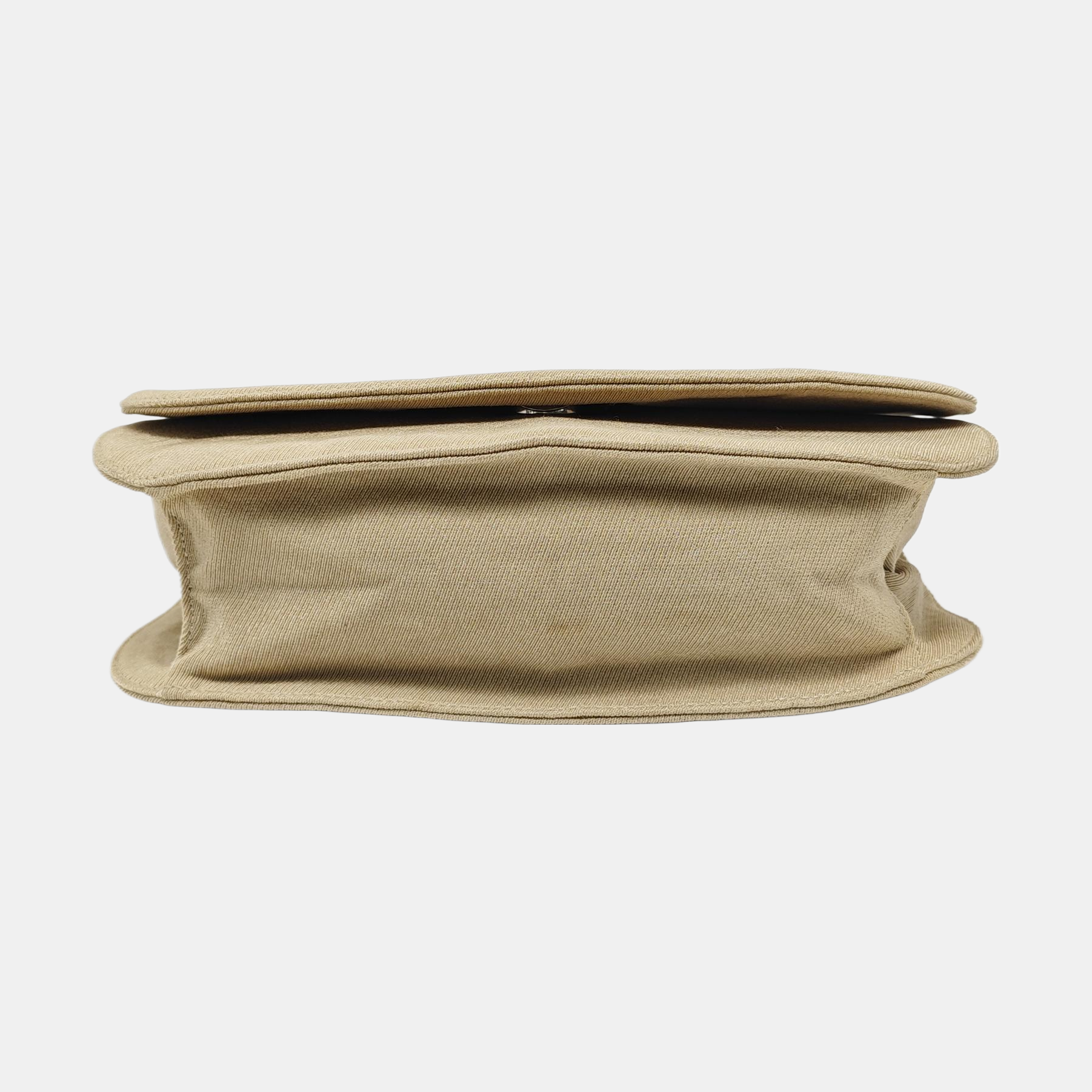 Fabric Shoulder Bag Beige