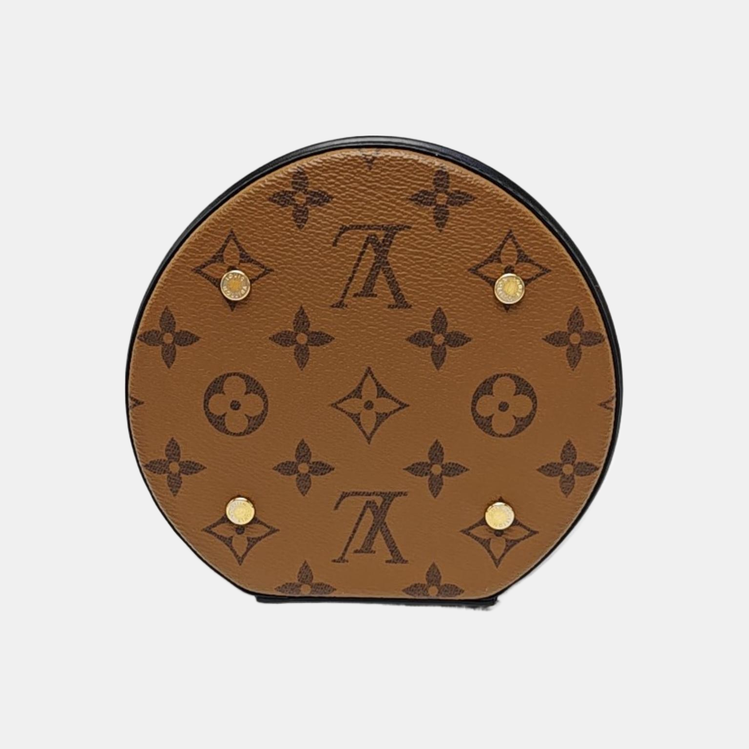 CANNES PM Monogram Coated Canvas Brown