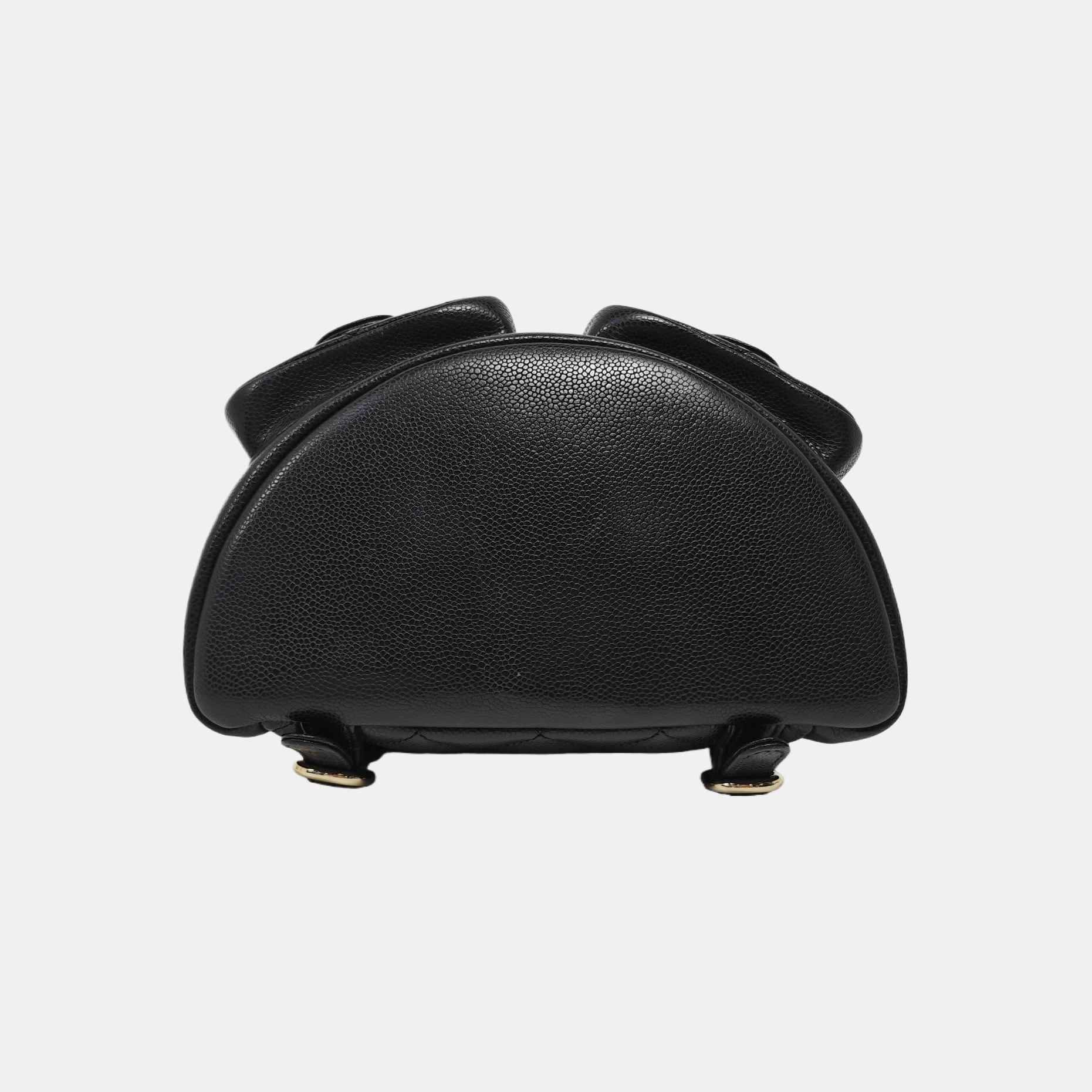 DUMA Medium Quilted Grained Calfskin Black