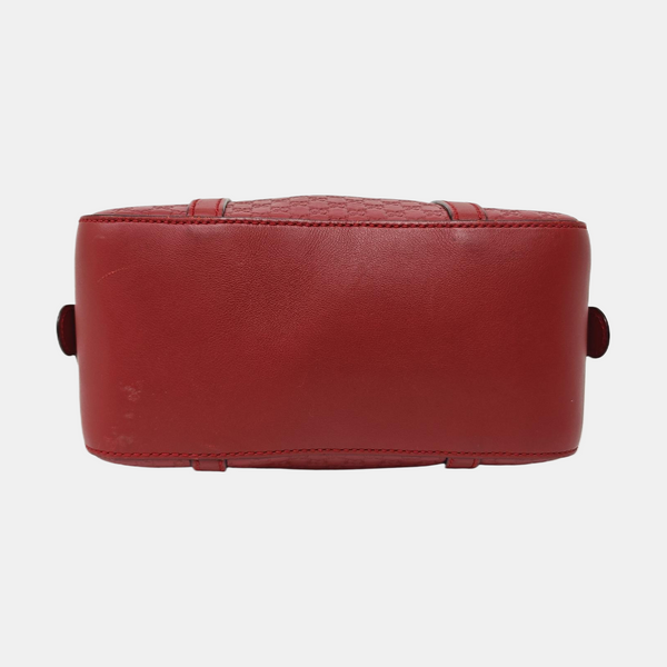 Ligne Shima Monogram Calfskin Red
