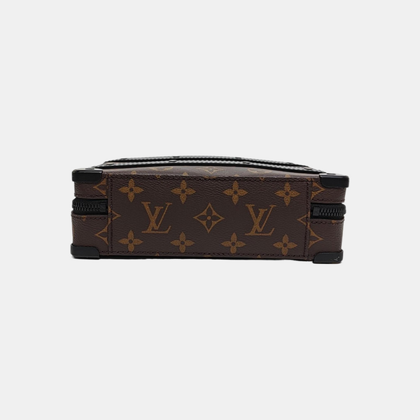 SOFT TRUNK Monogram Coated Canvas Brown