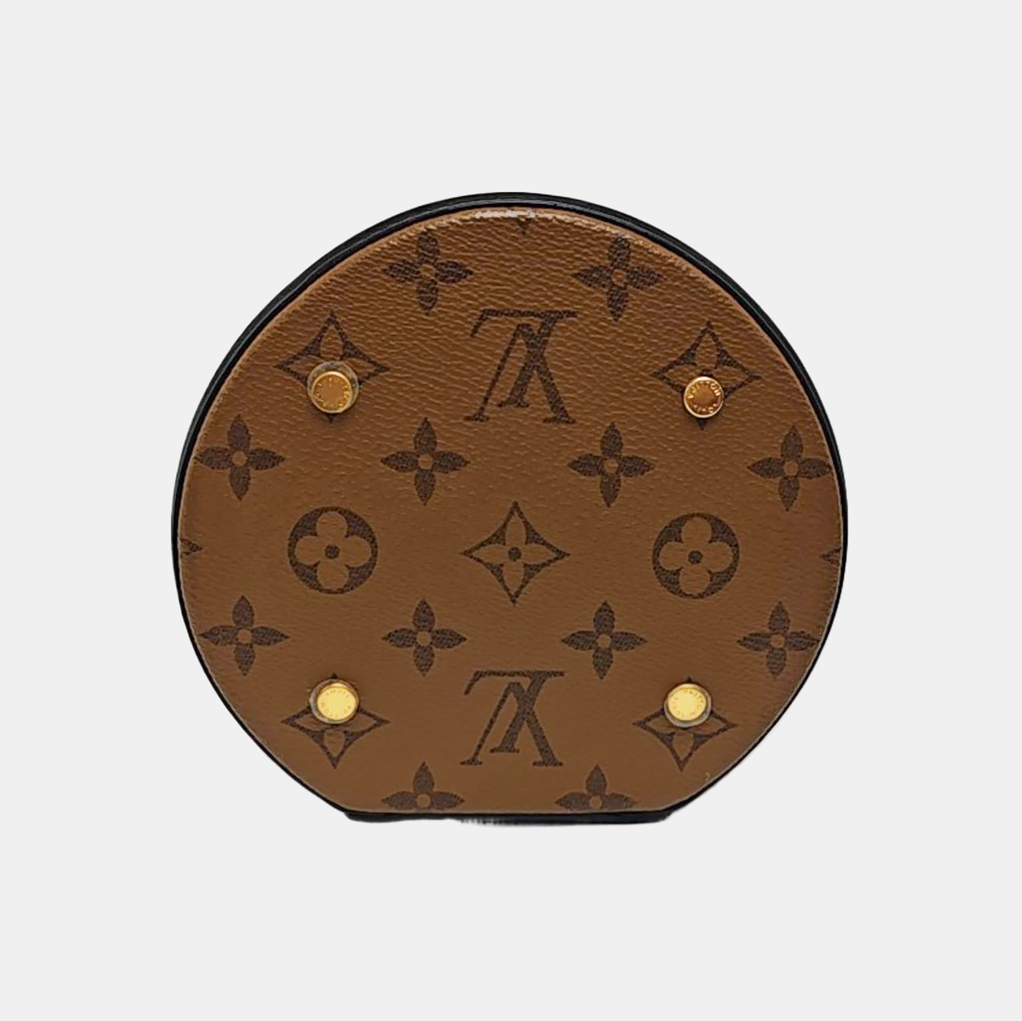 CANNES PM Monogram Coated Canvas Brown