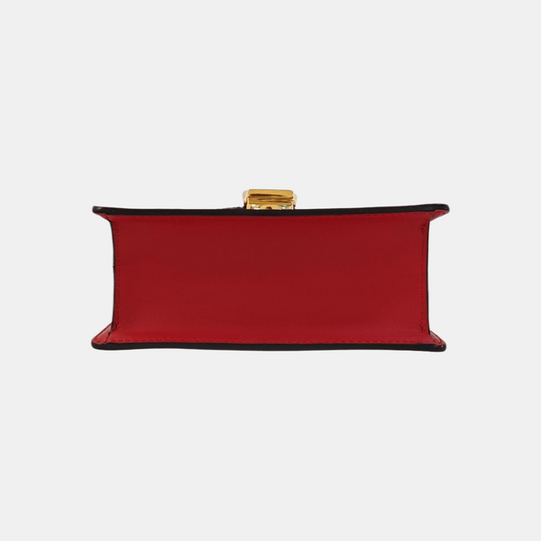 Sylvie Mini Calfskin Red