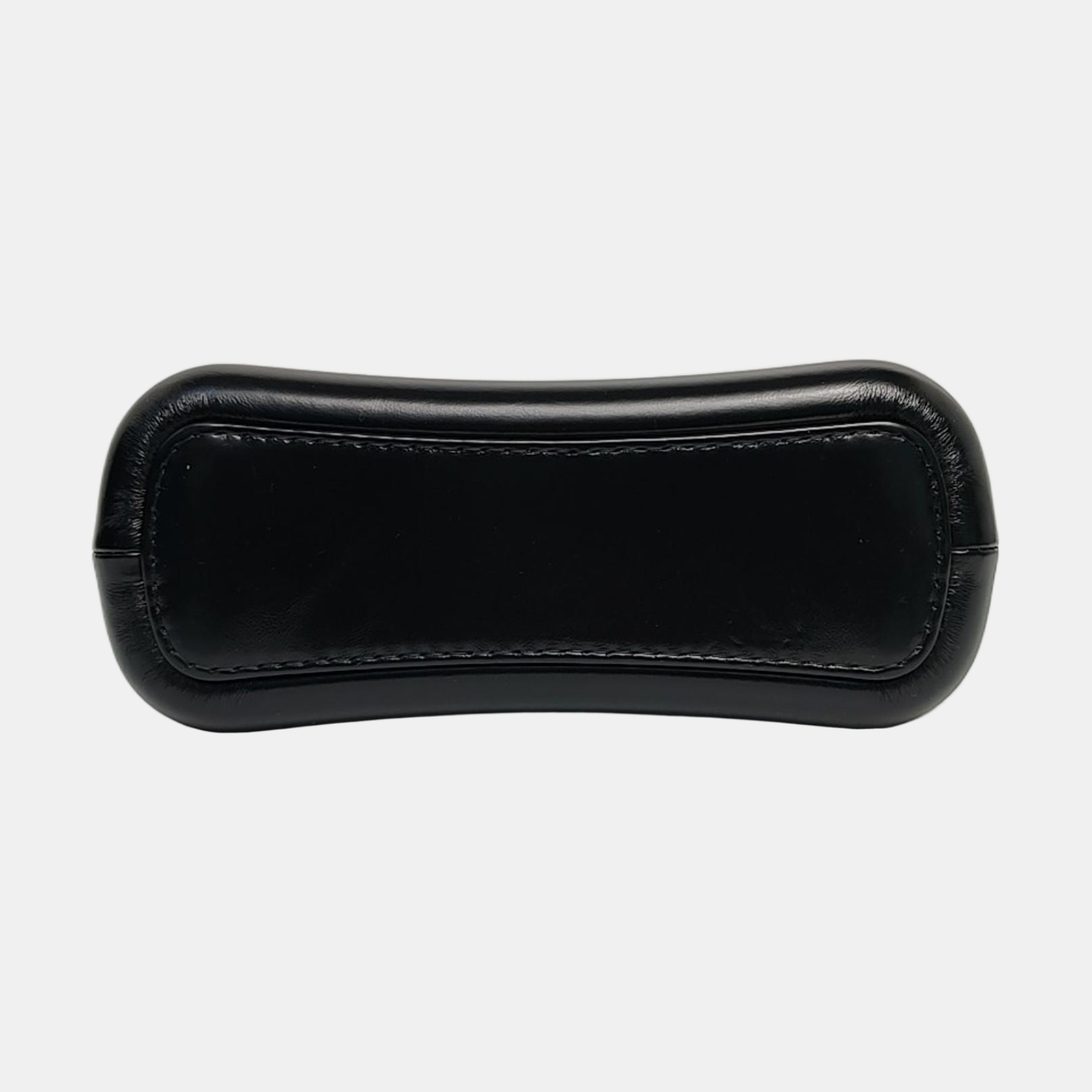 GABRIELLE Small Quilted Vintage Calf Black