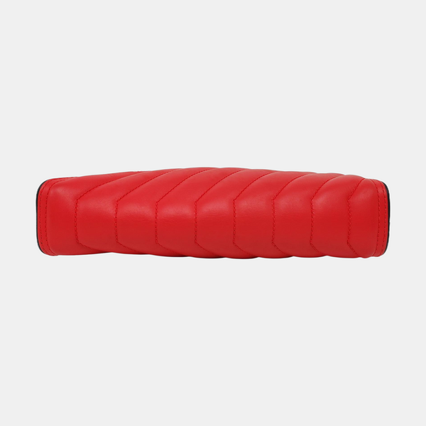Camera Quilted Calfskin Red
