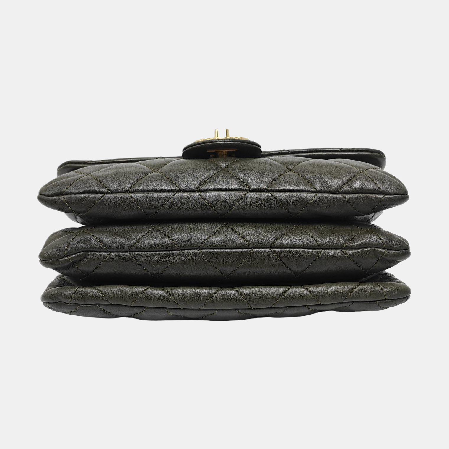 Quilted Lambskin Green