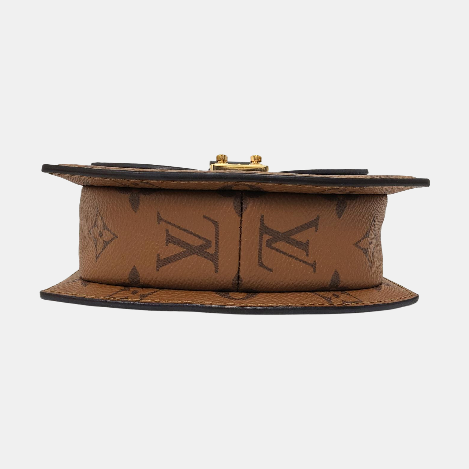 EDEN Monogram Coated Canvas Brown