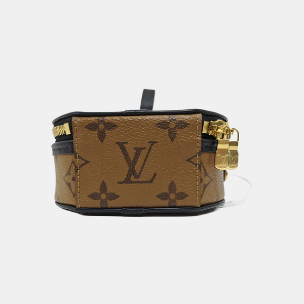 BOITE CHAPEAU Mini Monogram Coated Canvas Brown